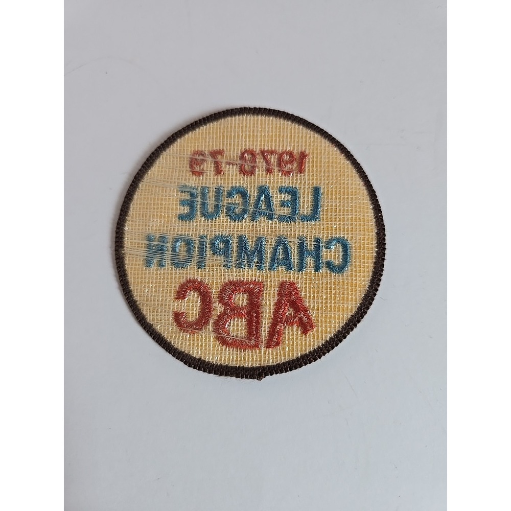 ABC LEAGUE CHAMPION‎ BOWLING PATCH American Bowling Congress 1978-79
